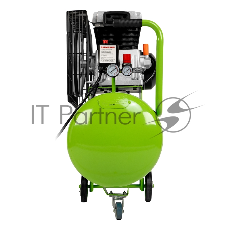 СИБРТЕХ Компрессор воздушный КР-2200/100, 2,2 кВт, 350 л/мин, 100 л, 58042