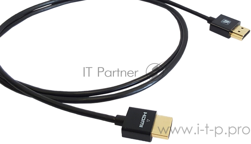 Кабель HDMI-HDMI (Вилка - Вилка), черный, 3 м Ultra–Slim Flexible High–Speed HDMI Cable with Ethernet