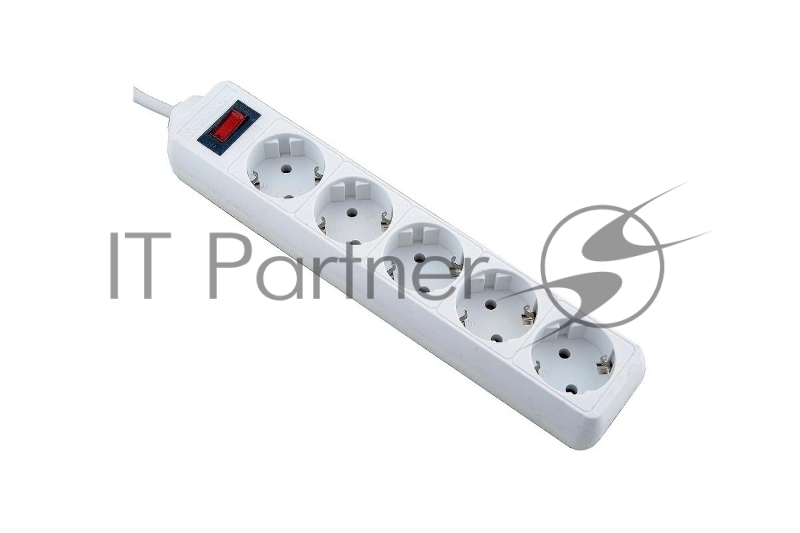Сетевой фильтр на 5 розеток Defender ES 1.8 99481, белый (1.8м)