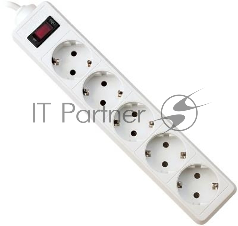 Сетевой фильтр на 5 розеток Defender ES 1.8 99481, белый (1.8м)