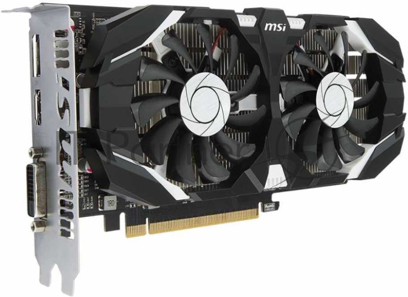 Видеокарта PCIE16 GTX1050TI 4GB GDDR5 GTX 1050 TI 4GT OCV1 MSI