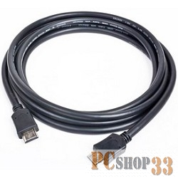 Кабель Bion Кабель HDMI , 1.8м, v1.4, 19M/19M, CCS черный, алюминий, экран БионBNCC-HDMI4L-6