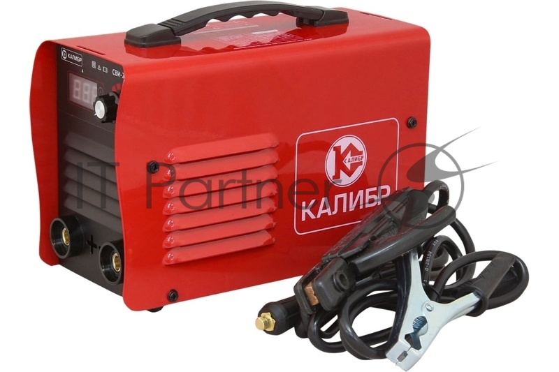 Сварочный инвертор КАЛИБР СВИ-220 4.2 кВт, 20-220 А, 1.6-4.0 мм, КПД 85%, ПВ 70%, IP21S