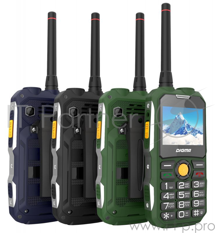 Мобильный телефон Digma Linx A230WT 2G зеленый моноблок 2Sim 2.31