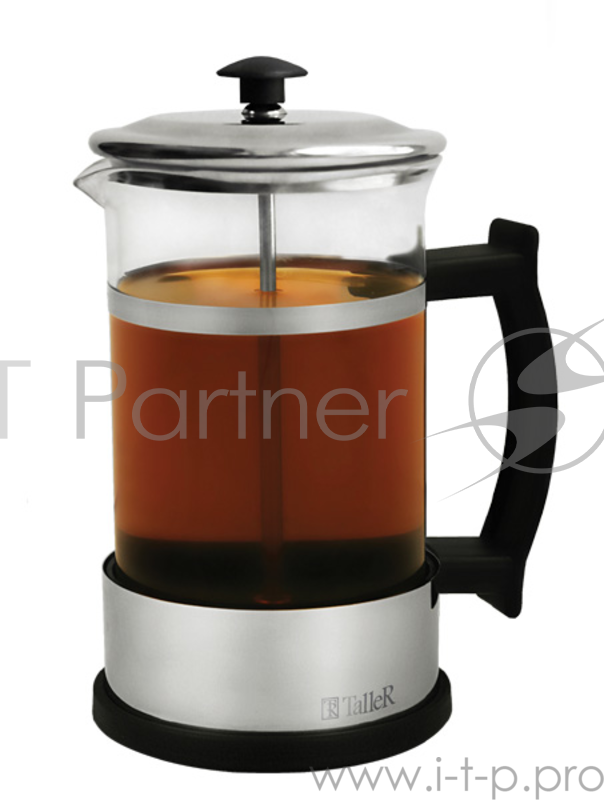 Френч-пресс Taller TR-2311 (2 предмета) 0.35л. термостойкое стекло/нержавеющая сталь 18/10