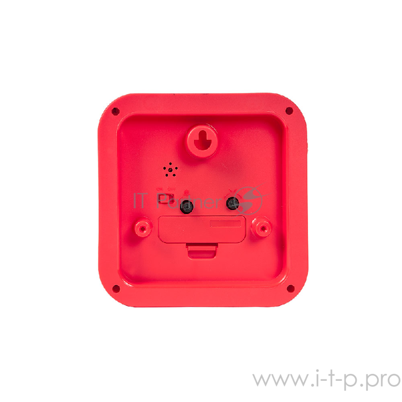 15-RealTime Часы будильник , ENDEVER розовый,.батарейка 1хАА не входит в комплект