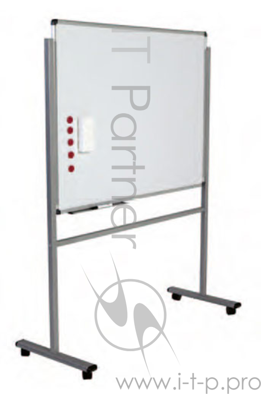 Доска Rocada 6850 мобильная двухсторонняя (RD-6851+RD6852) 100*150 магнитно-маркерная эмаль