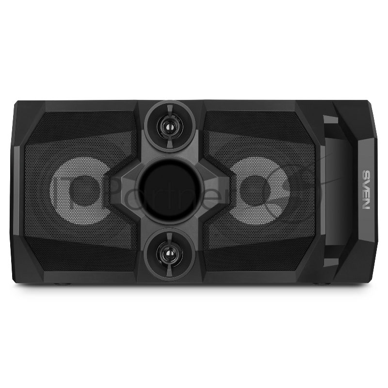 SVEN PS-650, черный (50 Вт, Bluetooth, FM, USB, microSD, LED-дисплей, 2х4000мА*ч), Нет SVEN PS-650, черный (50 Вт, Bluetooth, FM, USB, microSD, LED-дисплей, 2х4000мА*ч), Нет