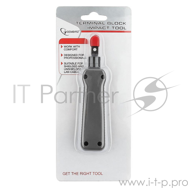 Монтажный инcтрумент Gembird T-431 Инструмент Cablexpert, для разделки витой пары, с ножом, тип 110