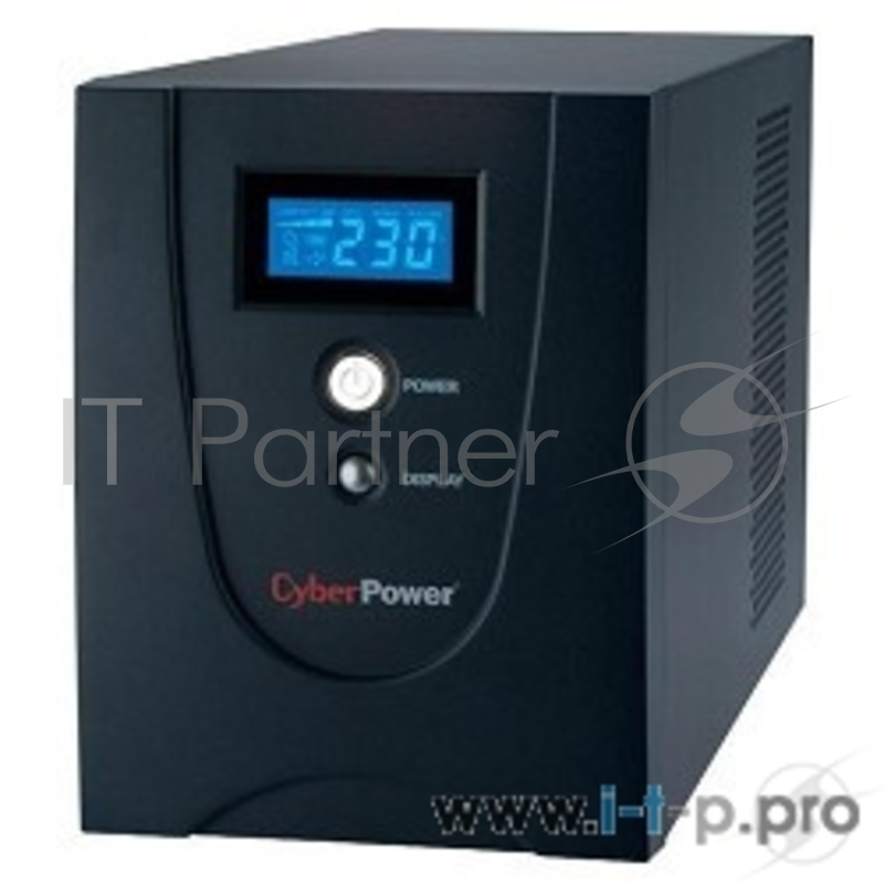 ИБП UPS CyberPower V 1200EI VALUE1200EILCD {1200VA/720W USB/RS-232/RJ11/45 (6 IEC)}