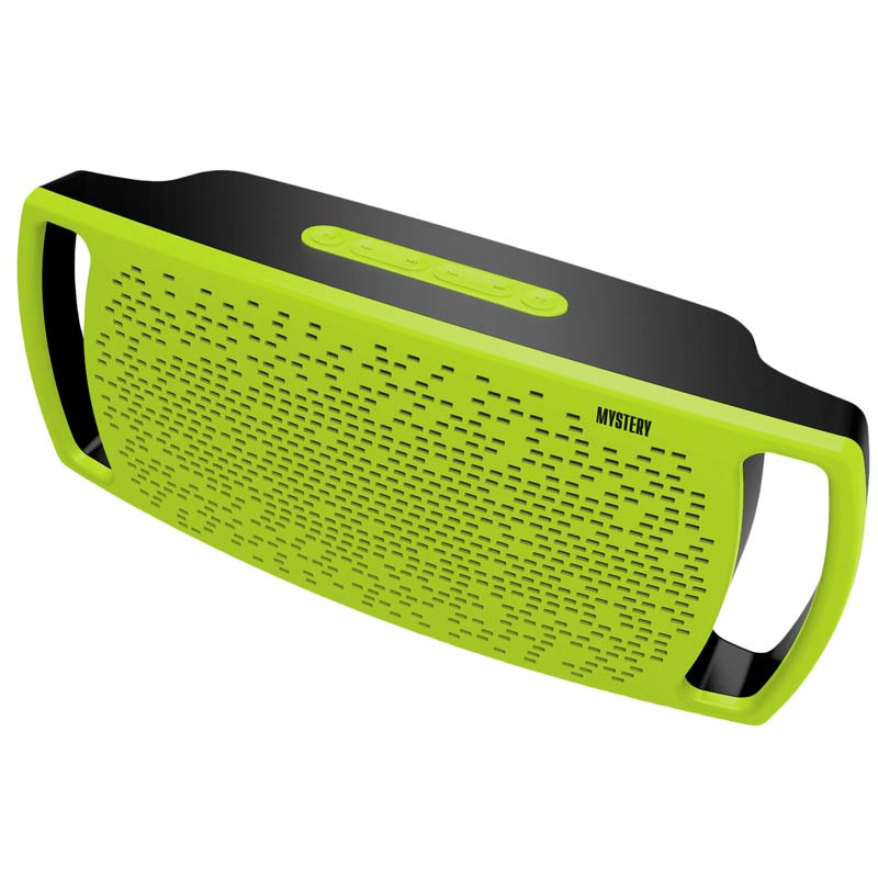 Аудиомагнитола Mystery MBA-512UB салатовый 10Вт/MP3/FM(dig)/USB/BT/microSD