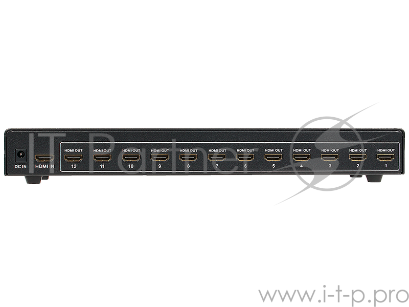 Разветвитель VCOM DD4112 Разветвитель HDMI Spliitter 1=12 3D Full-HD 1.4v, каскадируемый