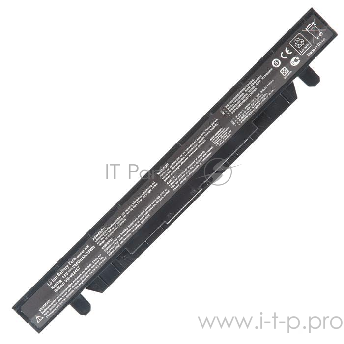 аккумулятор для ноутбука Asus GL552VW, K501UX, K501UQ, GL552VX, ROG GL552VW, K501, K501UW, K501LX, GL552JX, 14.4V 2600mAh