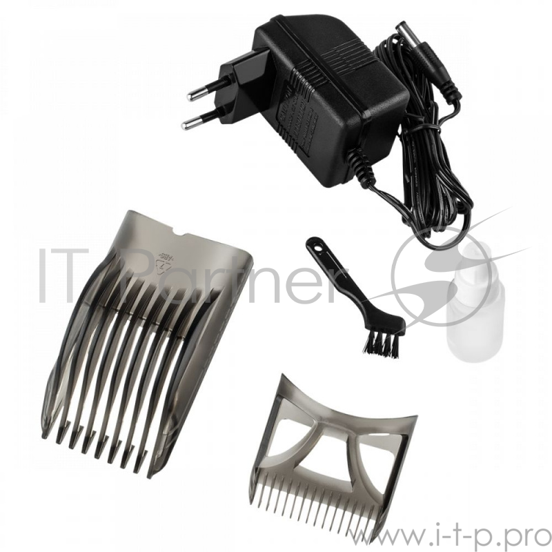 Машинка для стрижки Scarlett SC-HC63C68 синий/черный 6Вт (насадок в компл:2шт)