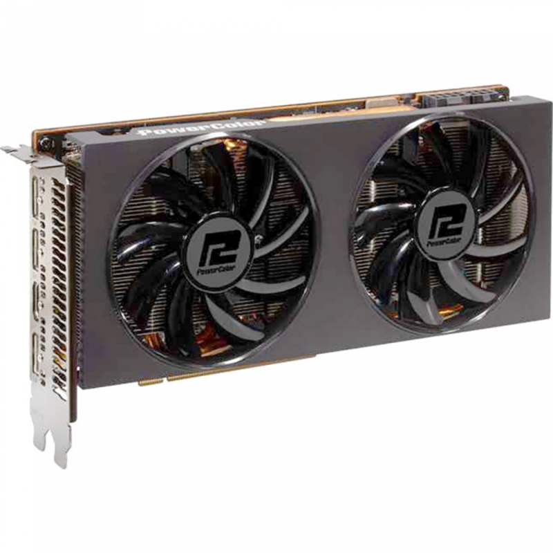 Видеокарта Powercolor AXRX 5700XT 8GBD6-3DH RTL {15} (71935)