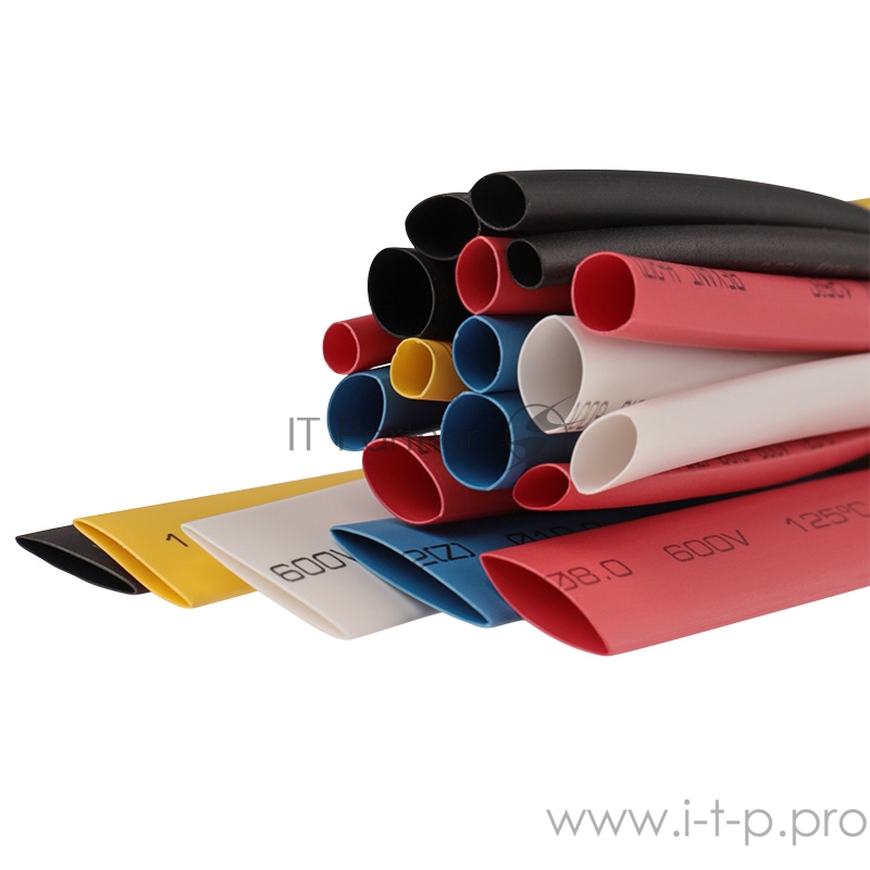 Rexant 29-0102 Набор термоусадочных трубок 10 см №2 цветные (АВТО импорт)