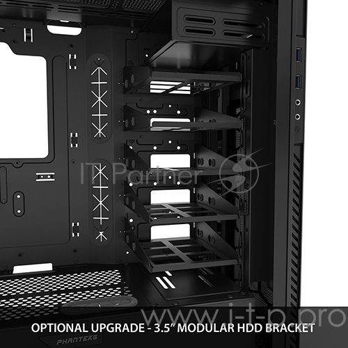 Крепление Modular HDD Bracket 3.5/2.5 (Single Slot) для корпусов PHANTEKS Evolv ATX , Pro M, P400, P400S / PH-HDDKT_02
