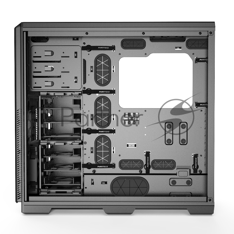 Корпус PHANTEKS Enthoo Pro Tempered Glass, Black, без БП, PWM Hub, Full-Tower