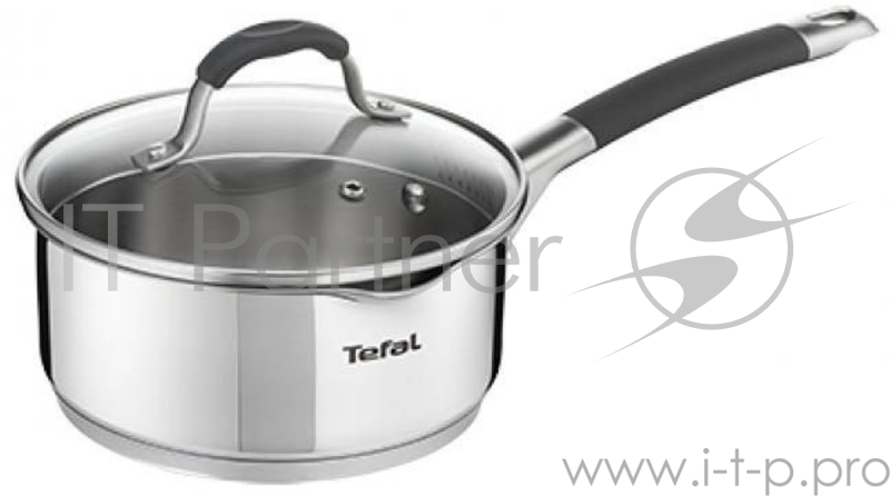Ковш Tefal Simpleo B9072274 1.4л. d=16см (с крышкой) серебристый (2100105193)