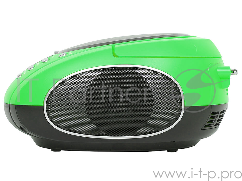 Аудиомагнитола BBK BX165BT зеленый/черный 3Вт/CD/CDRW/MP3/FM(dig)/USB/BT