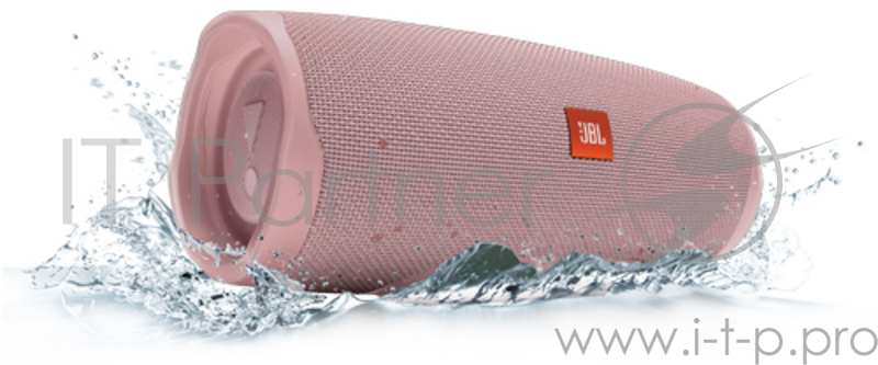 Колонки JBL Charge 4 JBLCHARGE4PINK,розовый (30 Вт,Bluetooth, mini Jack, USB,7500mAh)