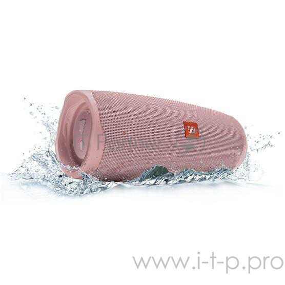 Колонки JBL Charge 4 JBLCHARGE4PINK,розовый (30 Вт,Bluetooth, mini Jack, USB,7500mAh)