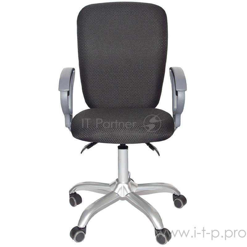 Chairman 9801 серое (ткань, пластик/металл, газпатрон 3 кл, ролики, асинхронный механизм качания)