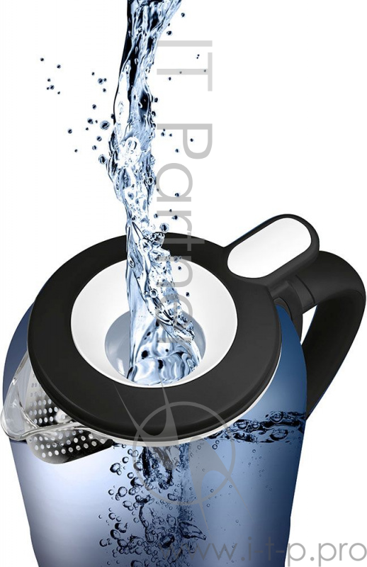 Чайник Polaris PWK 1759CGL, Белый-черный