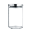 Банка для сыпучих продуктов 650мл, боросиликатное стекло, металлическая крышка Tima MS-650