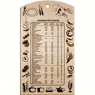 Доска разделочная Tima Соло-2М прямоугольная 300х185х8