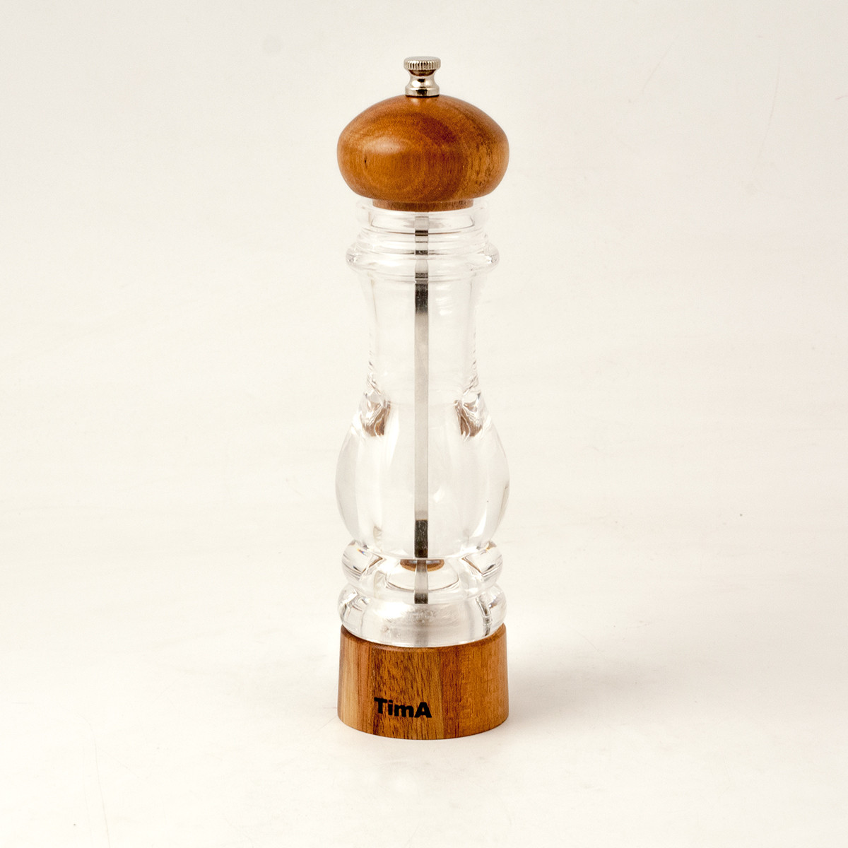 Мельница для специй Tima P-229AW 22.9 см. вставка дерево акация