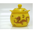 Сахарница Дракон на желтом Tima СФ-141