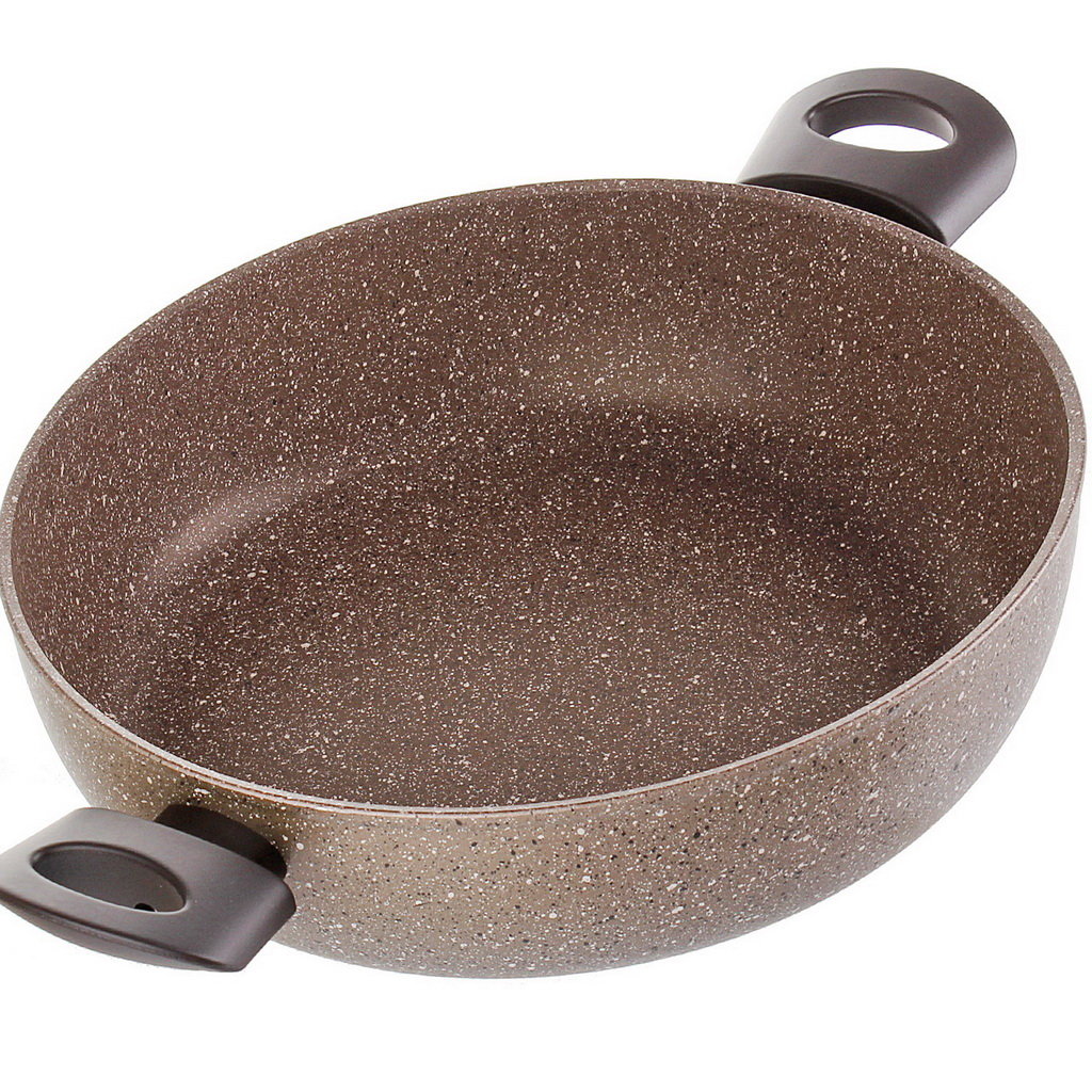 Сотейник без крышки Tima ATI-2128 TVS ART GRANIT INDUCTION 28 см с 2-мя ручками