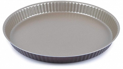 Форма для пирога рифл. низкая (LF SW tin) TVS Dolce Idea 30cm Tima 11928