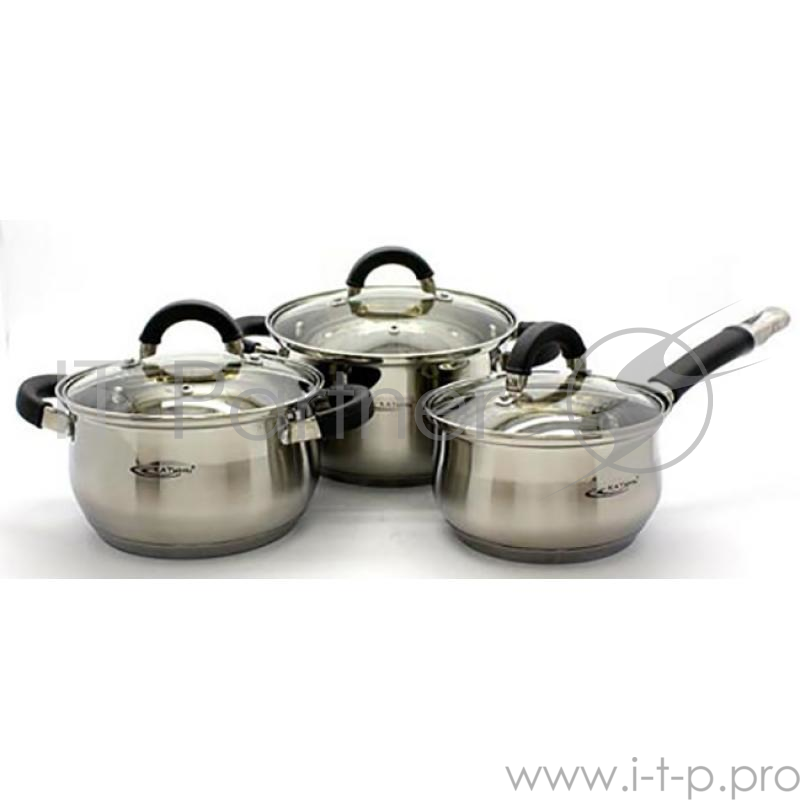 Набор кастрюль Катунь КТ08-A Ирида