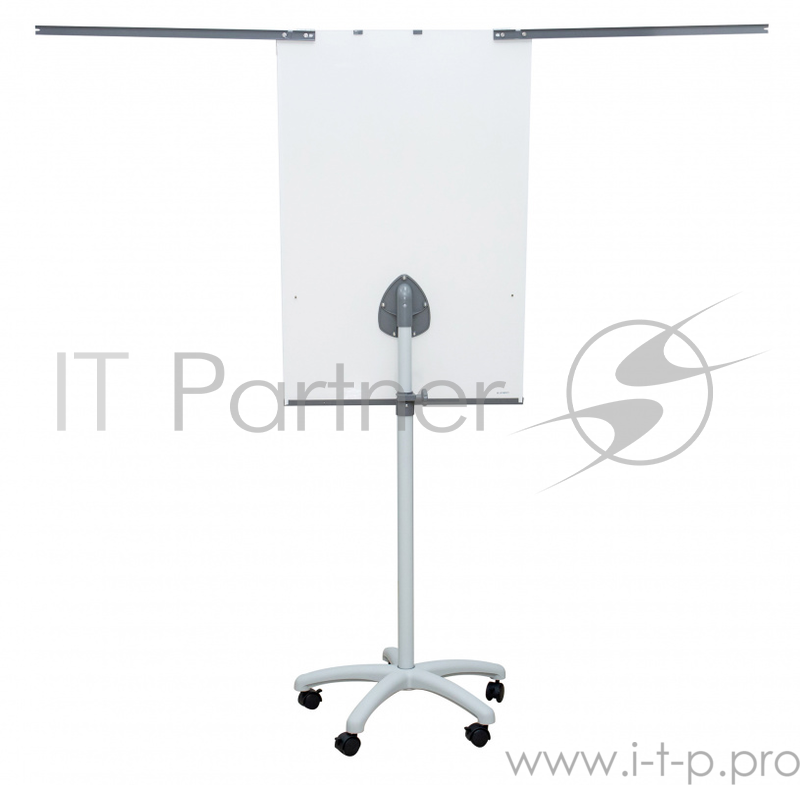 Флипчарт Cactus CS-FCR-M67x105 магнитно-маркерная меламиновая 67x105см на роликах