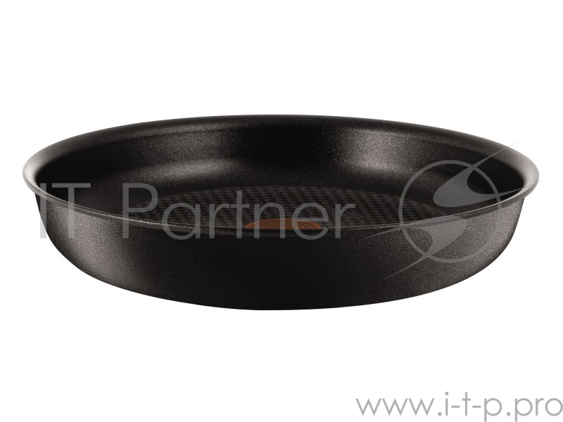 Сковорода Tefal Induction L3200472 круглая 24см (без крышки) темно-серый (2100090454)