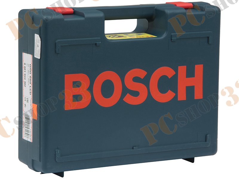 Технический фен Bosch GHG 660 LCD Professional 0601944302 (2300Вт, 50-660град.) + кейс