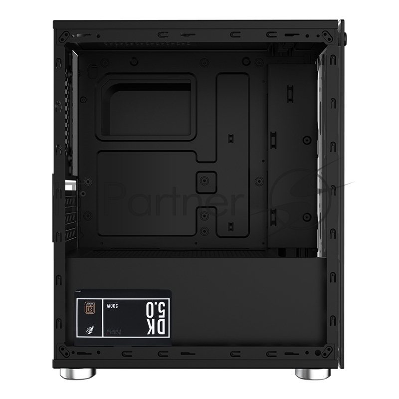 Корпус 1STPLAYER FIREBASE X2 / mATX, tempered glass side panels / 4x 120mm LED fans inc. / X2-4R1