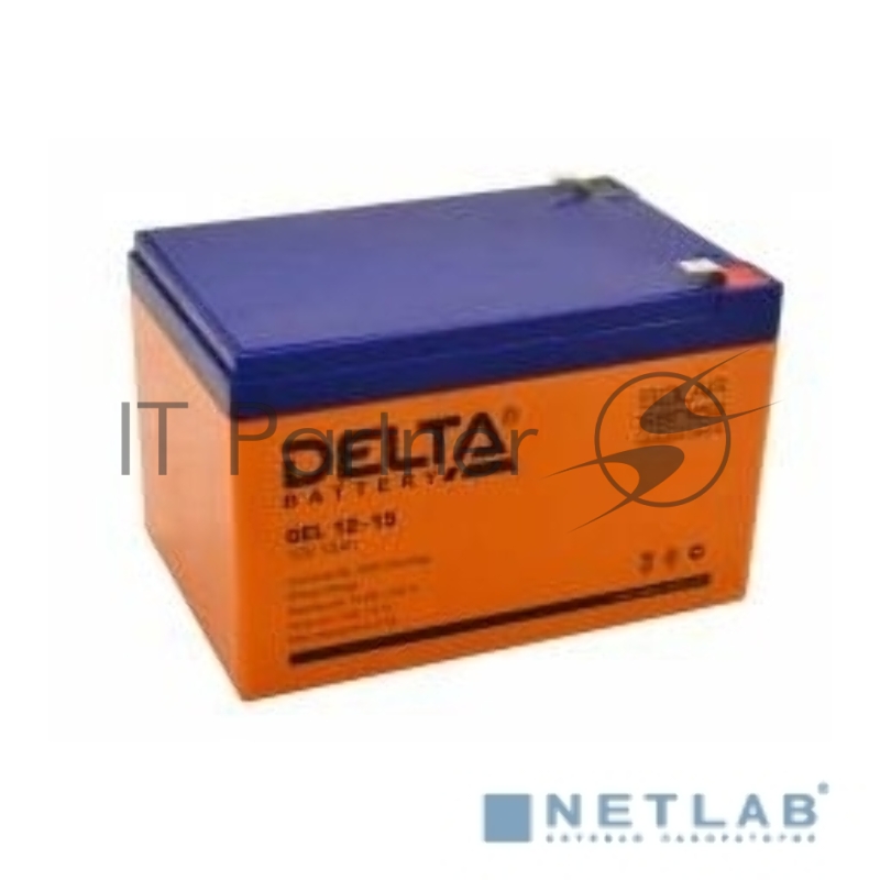 Delta GEL 12-15 (12V/15Ач) свинцово- кислотный аккумулятор
