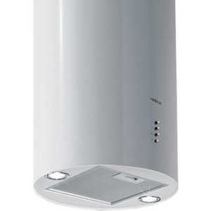 Вытяжка каминная JET AIR PIPE ISLAND WH/A/43 / 43 см, 290 Вт, кнопочное управление, 1200 куб. м. , белая