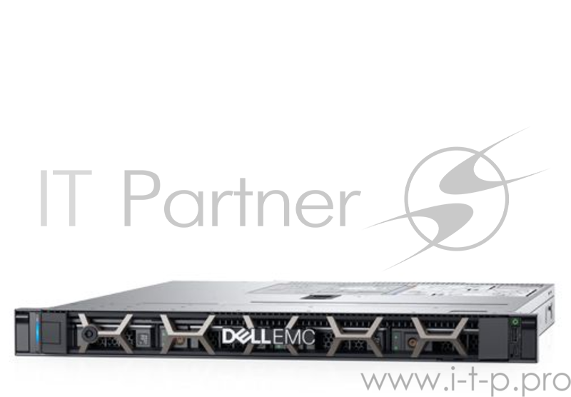 Сервер DELL PowerEdge R340 1U/ 8SFF/ 1xE-2174 (4c, 3.8 GHz, 71`W)/ 1x16GB UDIMM ECC/ H330/ 1x1,2 TB 10k SAS/ 2xGE/ 1x350W/ iDRAC9 Exp/ DVDRW/ Bezel / Static Rails/ noCMA/ 3YBWNBD