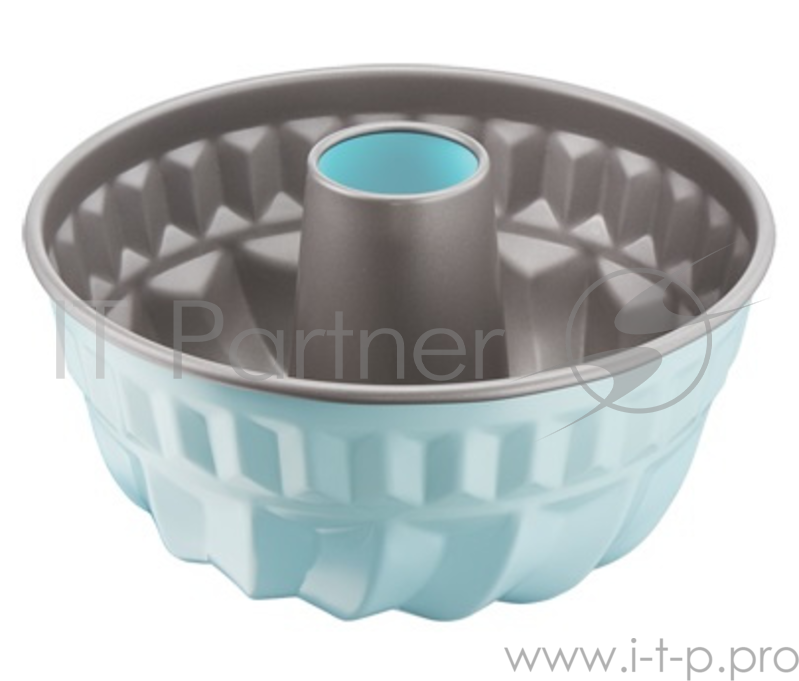 Форма для выпечки Tefal J1650214 кругл. d=22см сталь углеродистая голубой (2100104858)