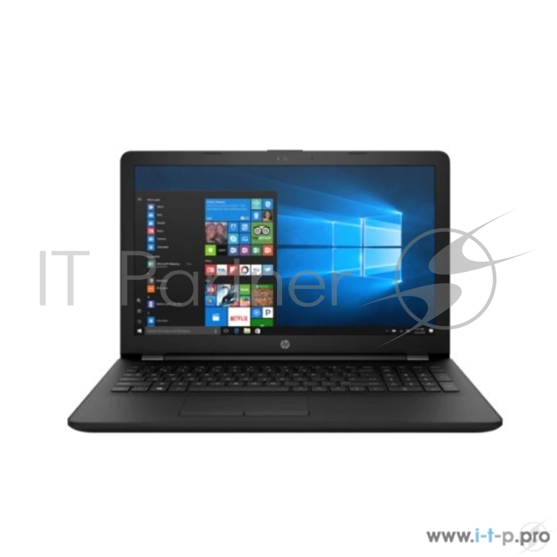 Ноутбук HP 15-ra066ur Celeron N3060/4Gb/500Gb/DVD-RW/Intel HD Graphics 400/15.6/HD (1366x768)/Free DOS 2.0/black/WiFi/BT/Cam