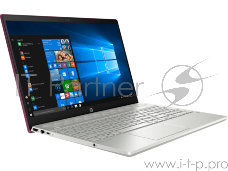 Ноутбук HP Pavilion 15-cs0032ur <4JU81EA> i5-8250U (1.6)/8Gb/1TB/15.6FHD IPS/NV GeForce MX150 2GB/No ODD/Cam HD/Win10 (Velvet Burgundy)