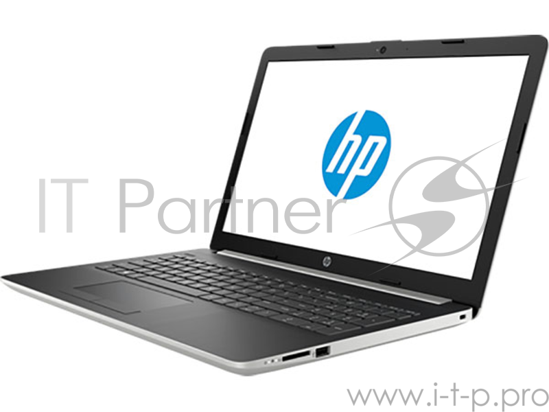 Ноутбук HP 15-da0148ur i3-7020U (2.3)/4Gb/128Gb SSD/15.6FHD AG/NV GeForce MX110 2GB/No ODD/Cam HD/Win10 (Natural Silver)