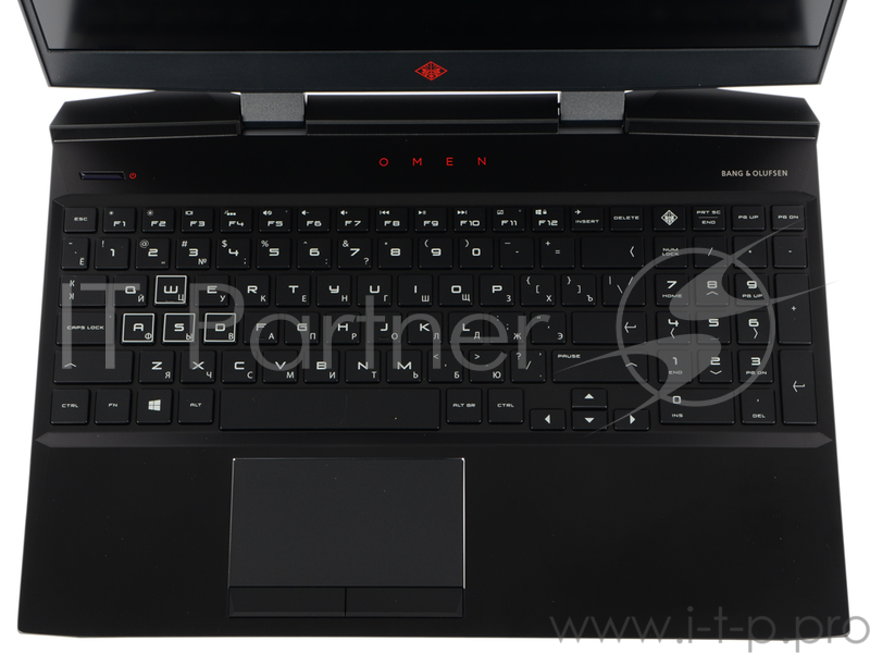 Ноутбук HP Omen 15-dc0017ur <4HF12EA> i7-8750H (2.2)/12Gb/1Tb+128Gb SSD/15.6 FHD IPS AG 60Hz/NV GTX 1060 3GB/No ODD/BT/Cam HD/Win10 (Shadow Black)