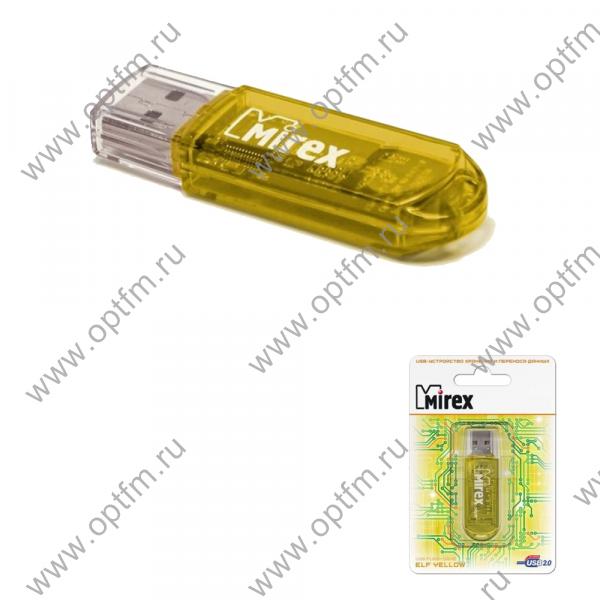 8GB USB 2.0 Flash Drive Mirex ELF желтый (FMUYEL08)