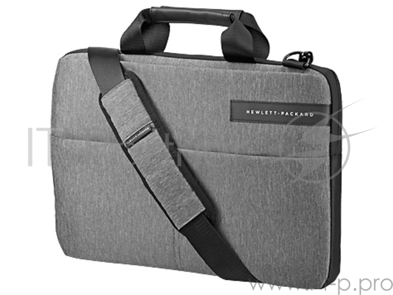 Сумка для ноутбука 14 HP Signature Slim Topload черный/серый синтетика (L6V67AA)