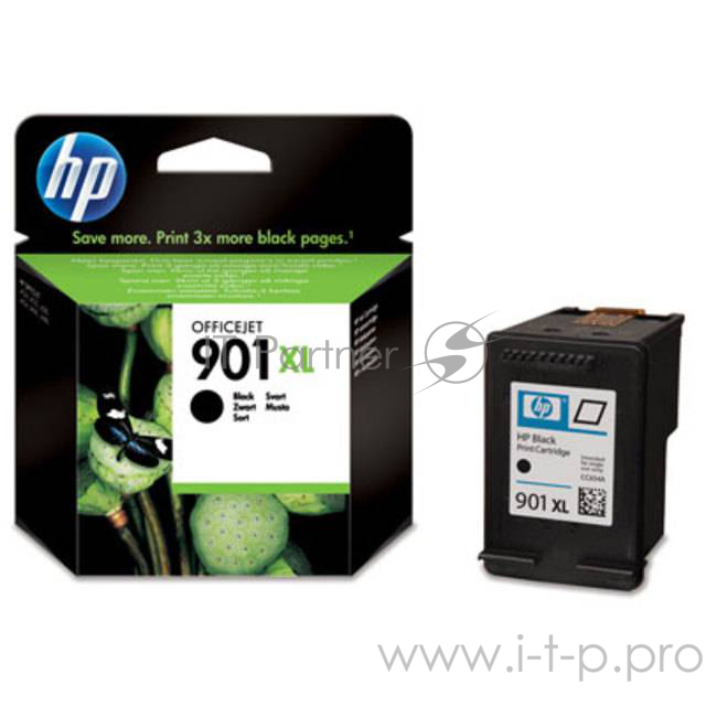 Картридж струйный HP №901XL CC654AE черный для HP J4580/4660 (700стр.)